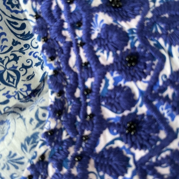 Fancy and fun cover up/tunic. - Picture 3 of 4